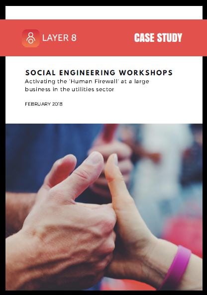 Layer 8 - Social Engineering workshops