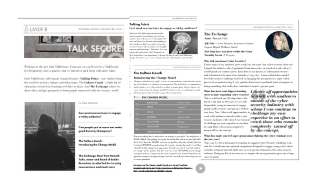 TalkSecure Newsletter - Dec 20 Edition image